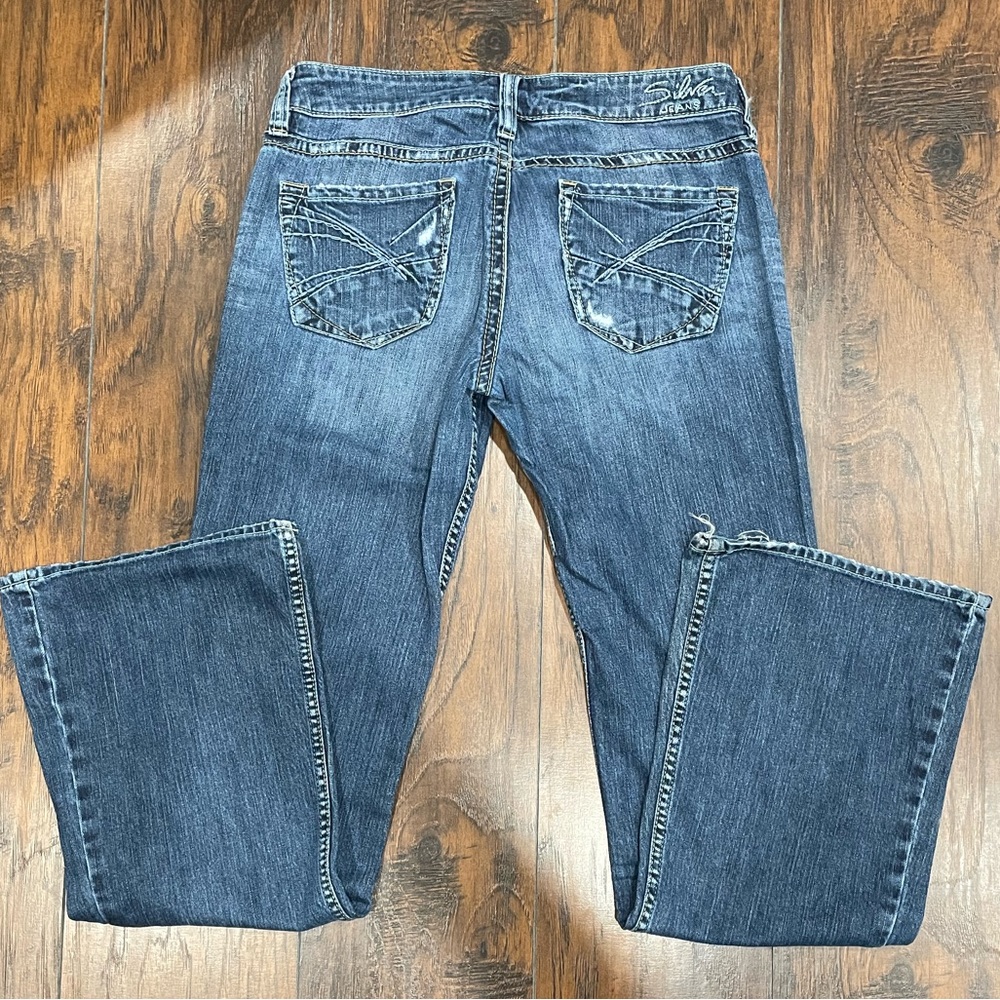 Silver Lola Jeans